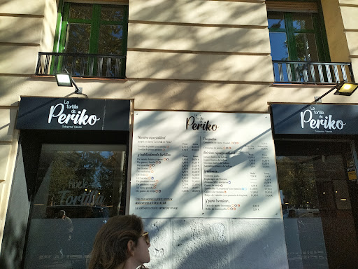 Restaurante La Tortilla de Periko en Madrid