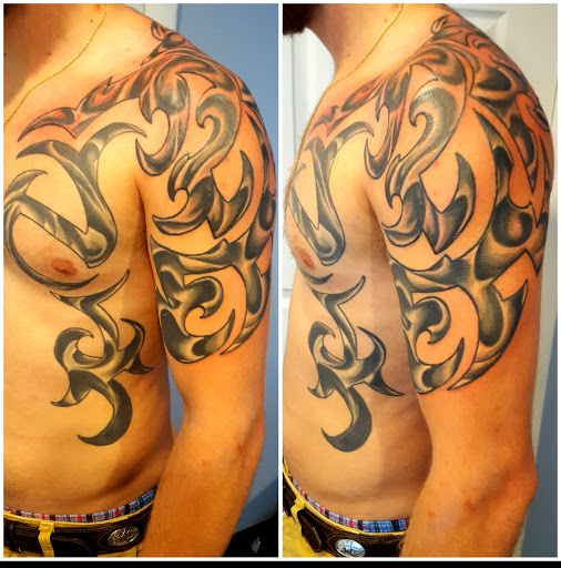 Explore atheist tattoo ideas, creative tattoo ideas in Bridgeport, available at Pike Street Studios Tattoo and Body Piercing