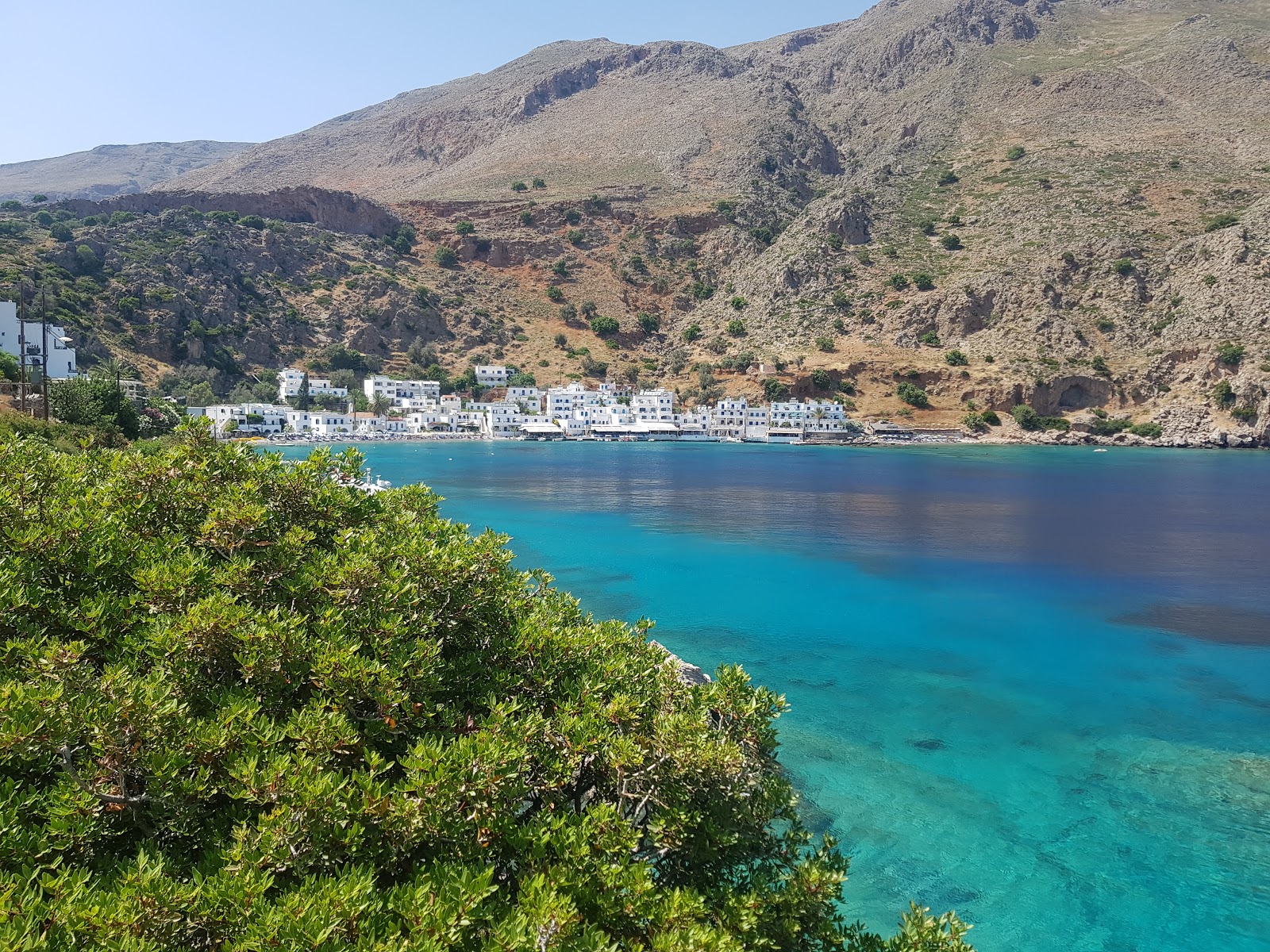 Loutro beach的照片 具有非常干净级别的清洁度