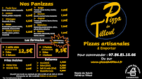 Menu / carte de Pizza Du Tilleul à Le Tilleul
