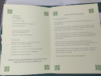 Menu du Landhaus Cafe à Wuppertal