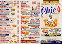 Menu du Pizza Chic 4 à Opera