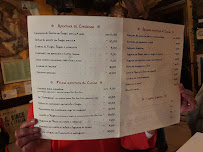 Menu / carte de La Locandina Di Bacco à Carbognano