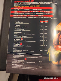 Restaurant de grillades à l'américaine T-Bone Station - Monteverde à Rome - menu / carte