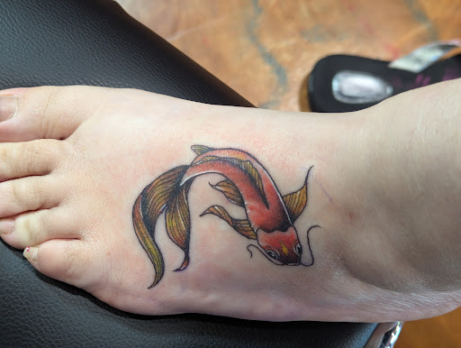 Explore witches knot tattoo ideas, creative tattoo ideas in Coeur D Alene, available at Jojos Tattoo & Body Piercing
