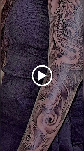 Explore tattoo ideas dog, creative tattoo ideas in Garden Grove, available at Anna Hang Tattoo