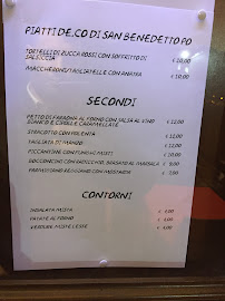 Carte du Ristorante Pizzeria Pasta Fresca La Rustica Maria Grazia Zoboli à San Benedetto Po