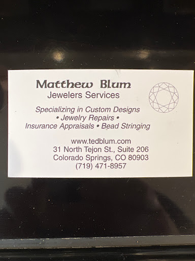Jewelry Repair Service «Jewelers Services», reviews and photos, 31 N Tejon St, Colorado Springs, CO 80903, USA