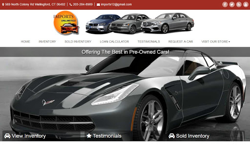 Car Dealer «Imports Unlimited», reviews and photos, 569 N Colony St, Wallingford, CT 06492, USA