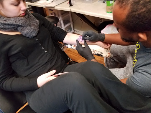 Explore left chest tattoo ideas, creative tattoo ideas in Bensalem, available at 36 Chambers Tattoo Studio