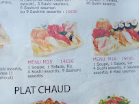 Carte du Enjoy Sushi B'ar à Houilles