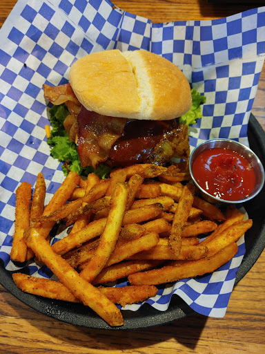 Barbecue Restaurant «Red Hot & Blue - North Richland Hills, TX», reviews and photos, 9143 Grapevine Hwy #620, North Richland Hills, TX 76180, USA