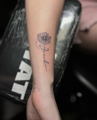 Explore birth year tattoo ideas, creative tattoo ideas in Peoria, available at Modern Ink Tattoo