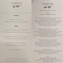 Menu du Ristorante Magnolia à Longiano
