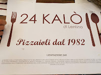 Pizzeria Pizzeria 24 Kalò à Acerra (la carte)