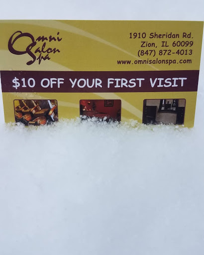 Beauty Salon «Omni Salon Spa & Fitness», reviews and photos, 1910 Sheridan Rd, Zion, IL 60099, USA
