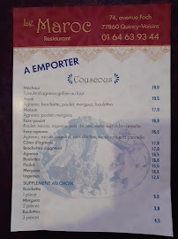 Photos du propriétaire du Restaurant marocain Le MAROC à Quincy-Voisins - n°8