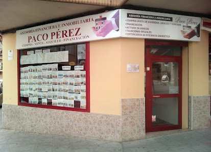 Asesoría Financiera e Inmobiliaria Paco Pérez Gran Vía Juan Carlos I, 66, 30530 Cieza, Murcia, España
