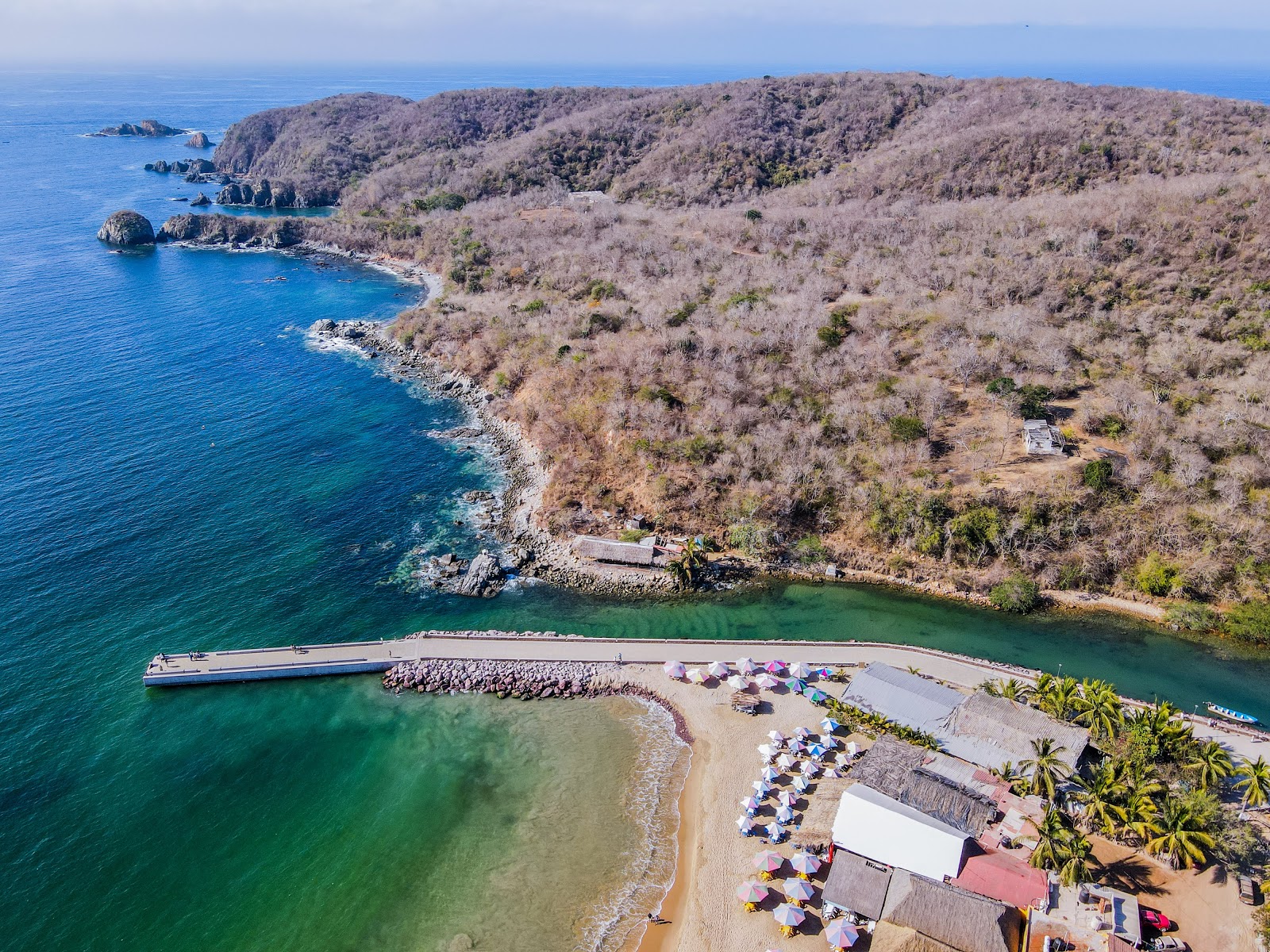 Fotografija Playa Punta Perula dobro mesto, prijazno za hišne ljubljenčke za počitnice