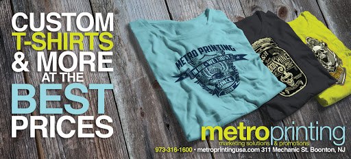 Screen Printer «Metro Printing & Promotions», reviews and photos, 311 Mechanic St, Boonton, NJ 07005, USA