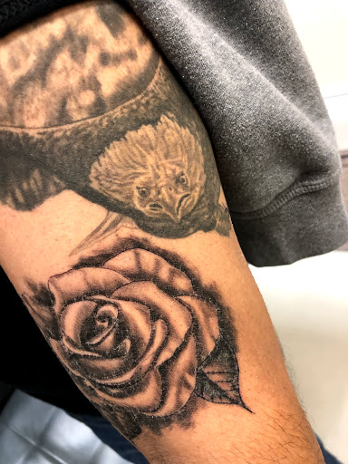 Explore blacklight tattoo ideas, creative tattoo ideas in Newburgh, available at Shades Deep NY