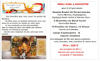 Menu / carte de Beau Rêve restaurant Égyptien à Nantes