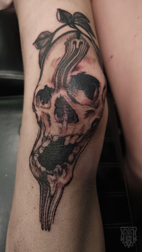 Explore japanese forearm tattoo ideas, creative tattoo ideas in Missoula, available at Montana Tattoo Company