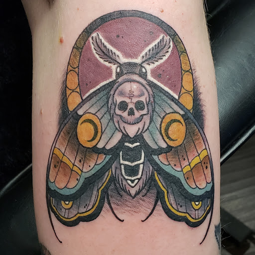 Explore above eyebrow tattoo ideas, creative tattoo ideas in Orem, available at Hearts and Hands Tattoo and Piercing