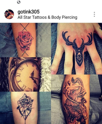 Explore drawing ideas tattoo, creative tattoo ideas in Hialeah, available at Allstar Tattoo & Body piercing