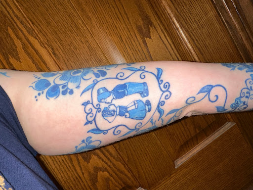 Explore side of hand tattoo ideas, creative tattoo ideas in Forest Lake, available at Dicks Tattoo