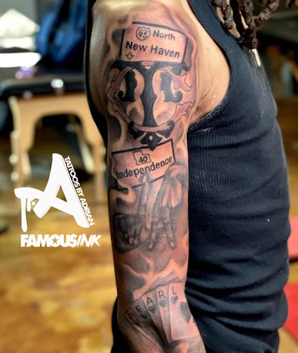 Explore animal tattoo ideas for guys, creative tattoo ideas in Hammond, available at Famous Ink, Inc.