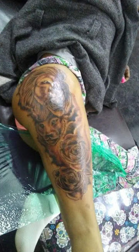 Explore ocean wave tattoo ideas, creative tattoo ideas in Muncie, available at Obscura Tattoo shop and Oddity Collective