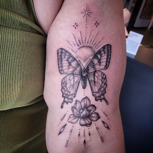 Explore tattoo cover up ideas for ring finger, creative tattoo ideas in Palm Harbor, available at Angry Owl Tattoo and Piercing