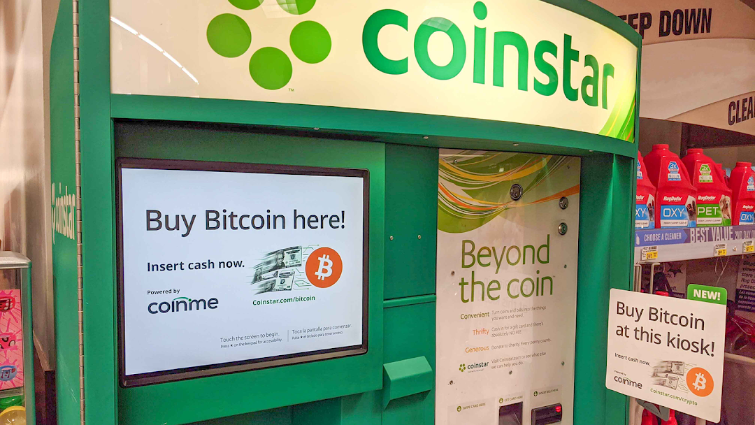 Coinme at Coinstar - Bitcoin Kiosk