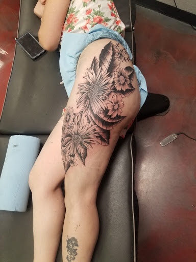 Explore weed leaf tattoo ideas, creative tattoo ideas in Tucson, available at Jesses Tattoos & Tattoo Supplies