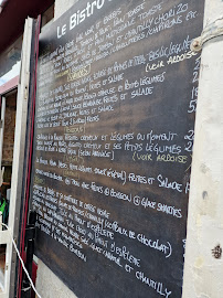Menu / carte de Le Bistro'Quai à Bayonne