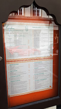Krishna Indian Restaurant à Görlitz menu