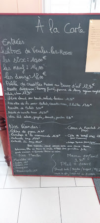 Le P'tit Veulais à Veules-les-Roses menu