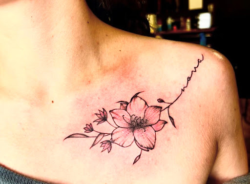 Explore tattoo ideas with husband's name, creative tattoo ideas in Houston, available at 333 Tattoo Studio HTX
