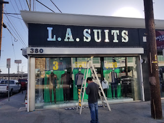 L.A. SUIT OUTLET 3 suits for $180