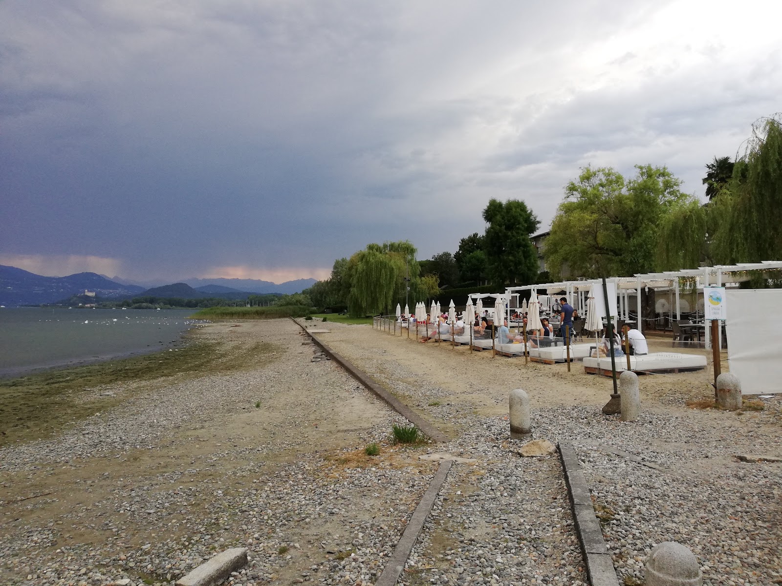 Foto von Spiaggia di Lisanza - guter haustierfreundlicher Ort für den Urlaub