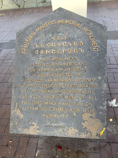 Monument «Armenian Genocide Martyrs Memorial Monument», reviews and photos, 901 Via San Clemente, Montebello, CA 90640, USA