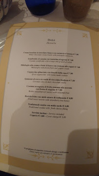 Restaurant de fruits de mer Ristorante Il Cormorano à Castelsardo - menu / carte