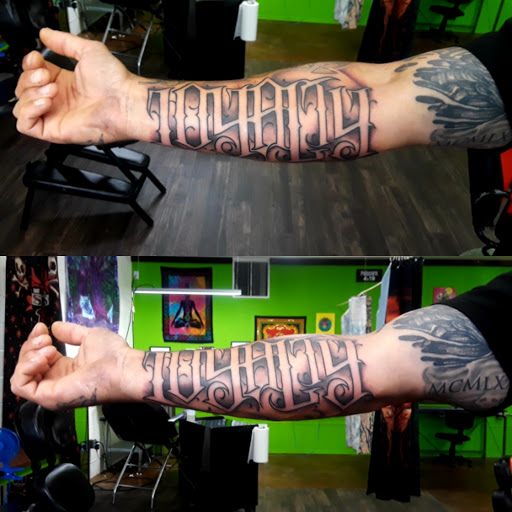 Explore tattoo idead for grandpa, creative tattoo ideas in Abilene, available at A Tattoo Experience by Spaz