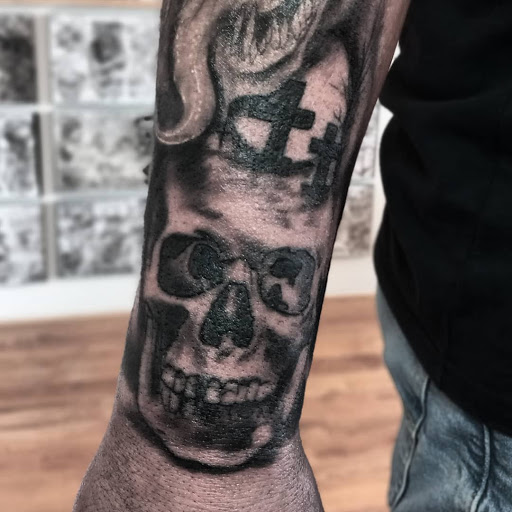 Explore outer space tattoo ideas, creative tattoo ideas in Auburn, available at State Street Tattoo