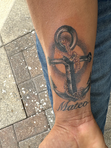 Explore matching brother tattoo ideas, creative tattoo ideas in Naples, available at Body Branding Tattoo Emporium