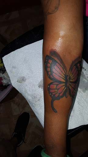 Explore juggalette tattoo ideas, creative tattoo ideas in Los Angeles, available at South Central Tattoos