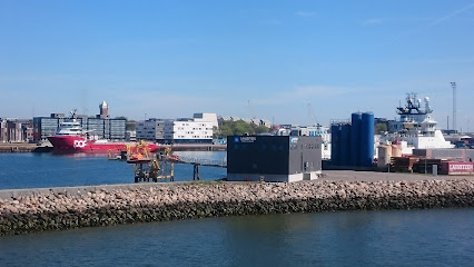 Maersk Training in Esbjerg Harbour