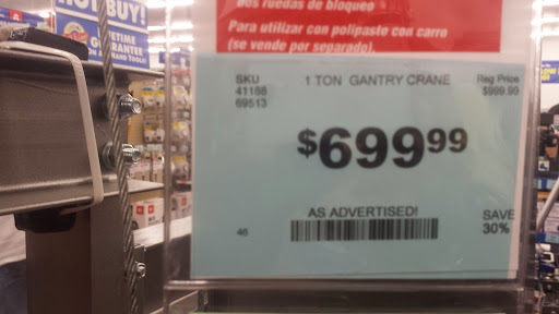 Hardware Store «Harbor Freight Tools», reviews and photos, 2231 S Loop 288 #131, Denton, TX 76205, USA