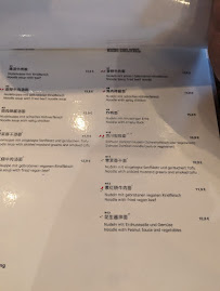 Meet Noodles à Berlin menu